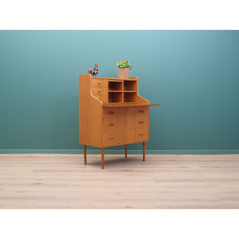 Mid century secretary in ash, Denmark 1970s