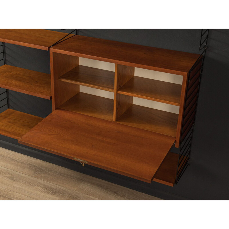 Vintage wall unit by Nils Strinning for FM Møbler, Denmark 1950s