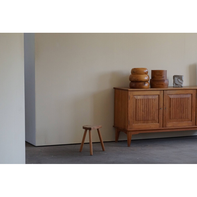 Mid century sideboard in pine by Carl Malmsten for Svensk Fur, Sweden 1950s