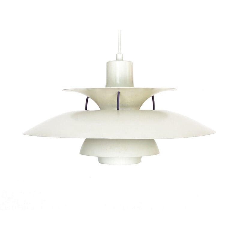 Vintage pendant lamp PH 5 by Poul Henningsen for Louis Poulsen, Denmark 1980s