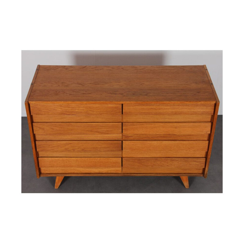 Vintage chest of drawers model U-453 by Jiri Jiroutek for Interier Praha, Czechoslovakia 1960s