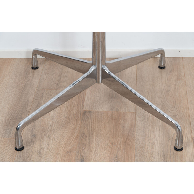 Pplated metal vintage table by Charles & Ray Eames