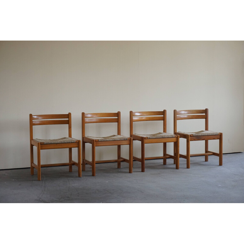 Set of 8 vintage dining chairs by Børge Mogensen for AB Karl Andersson & Söner, 1970s