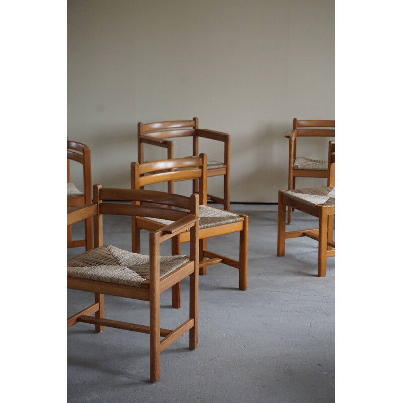 Ensemble de 8 chaises vintage par Børge Mogensen pour AB Karl Andersson & Söner, 1970