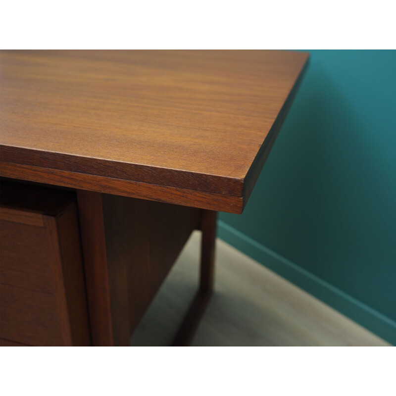 Mid century teak desk, Denmark 1970s