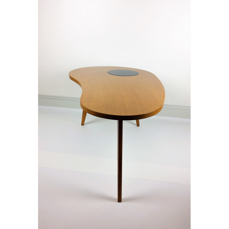 Mesa de café de carvalho maciço Vintage, 1950