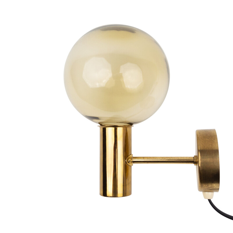 Vintage wall lamp by Hans-Agne Jakobsson for AB Markaryd, Sweden 1950s