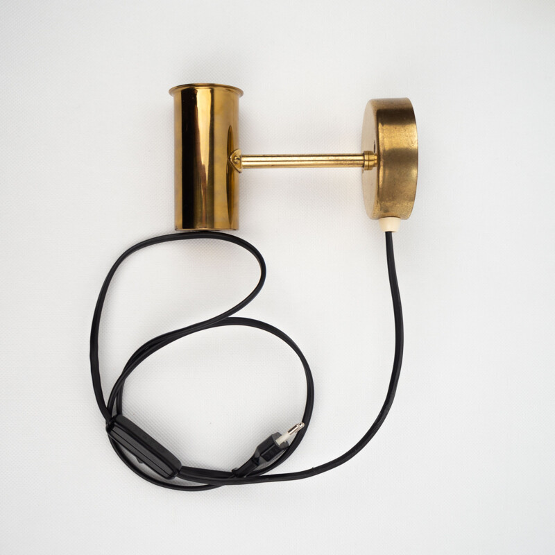 Vintage wall lamp by Hans-Agne Jakobsson for AB Markaryd, Sweden 1950s