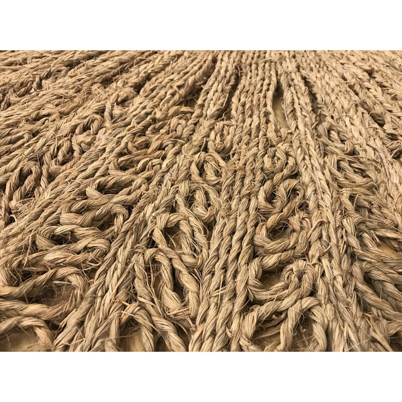 Alfonz vintage rug in natural fibres