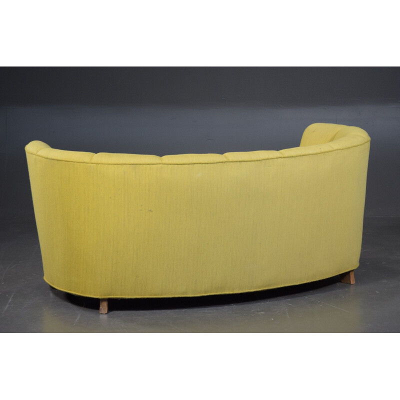 Mid-century danish banana sofa, 1940s