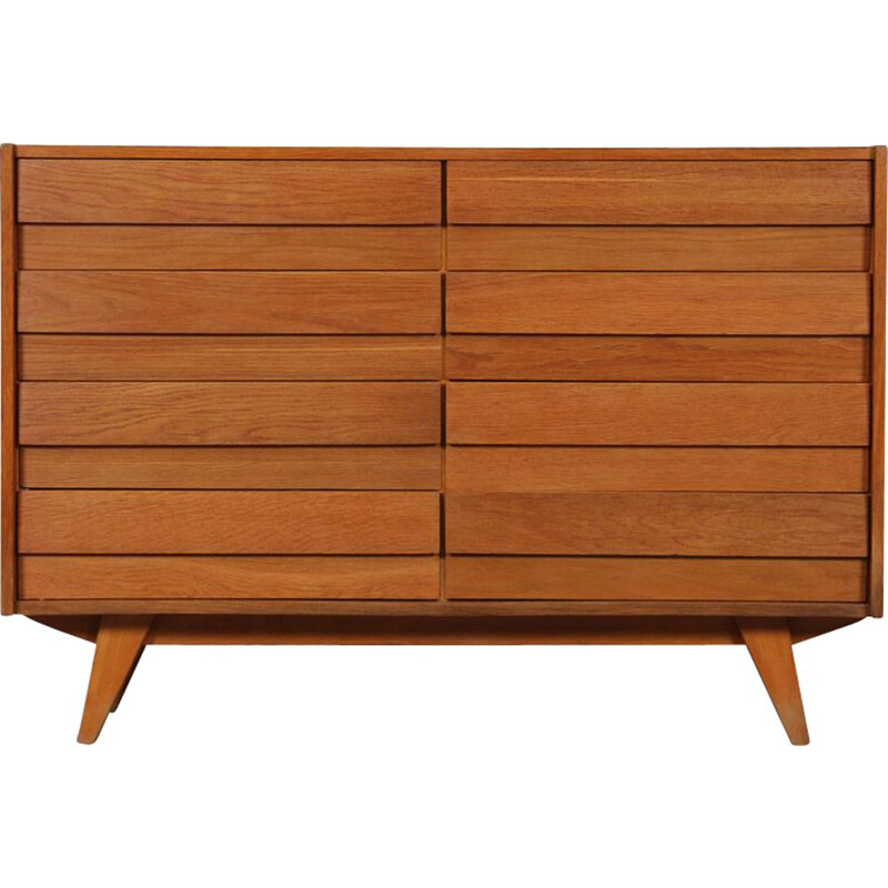 Vintage chest of drawers model U-453 by Jiri Jiroutek for Interier Praha, Czechoslovakia 1960s