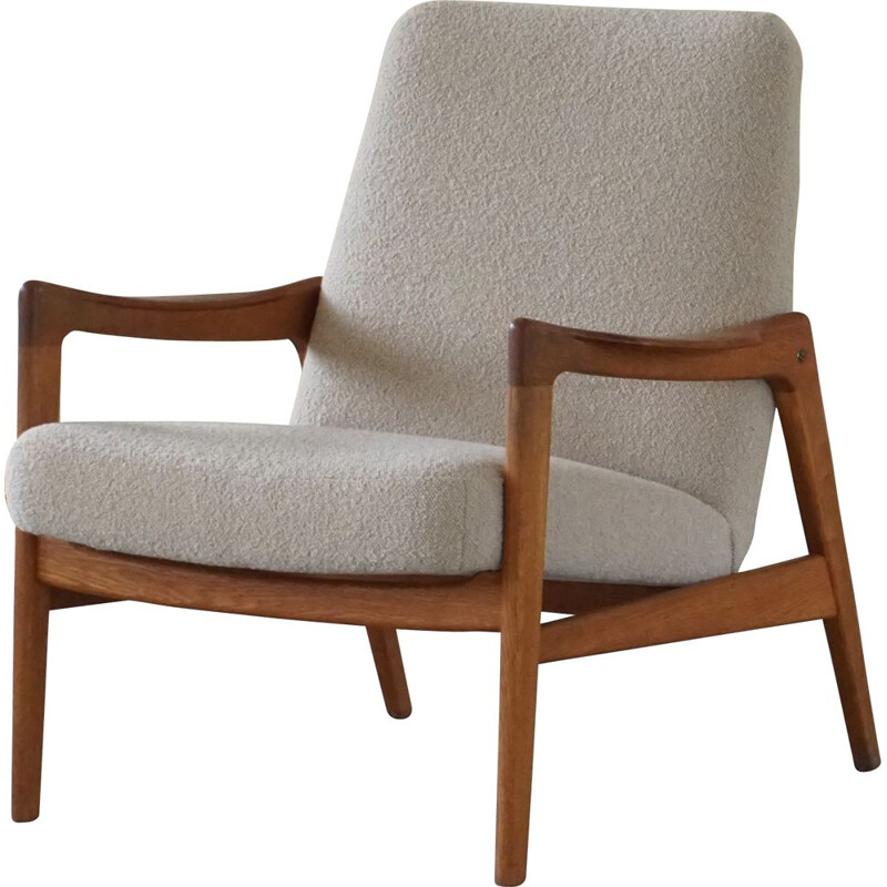 Cadeira de braços dinamarquesa Vintage por Tove e Edvard Kindt Larsen, 1960