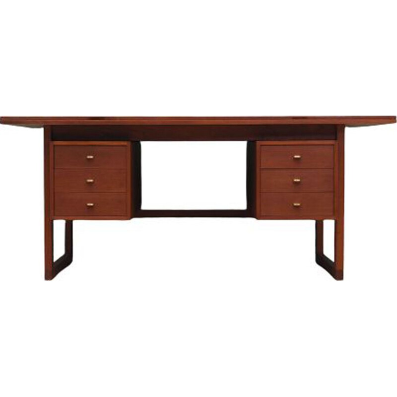 Mid century teak desk, Denmark 1970s