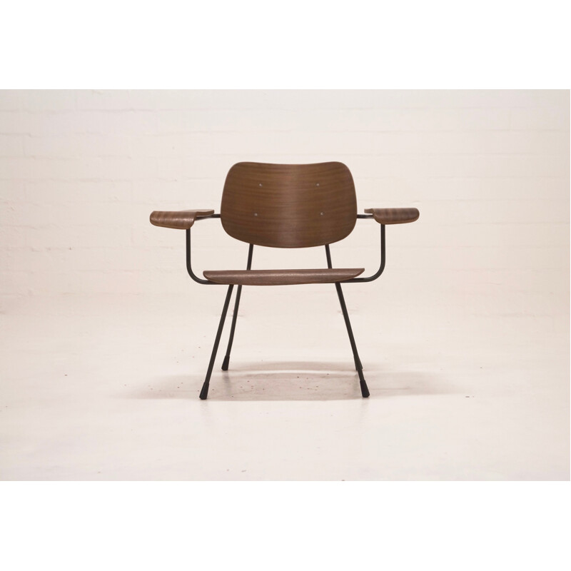 Mid-century Pilastro lounge chair in teak, Tjerk Reijenga - 1960s