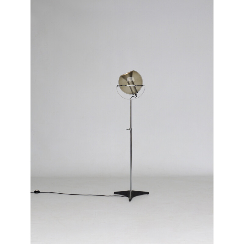 Mid-century globe floor lamp by Frank Ligtelijn for Raak, Amsterdam 1960s