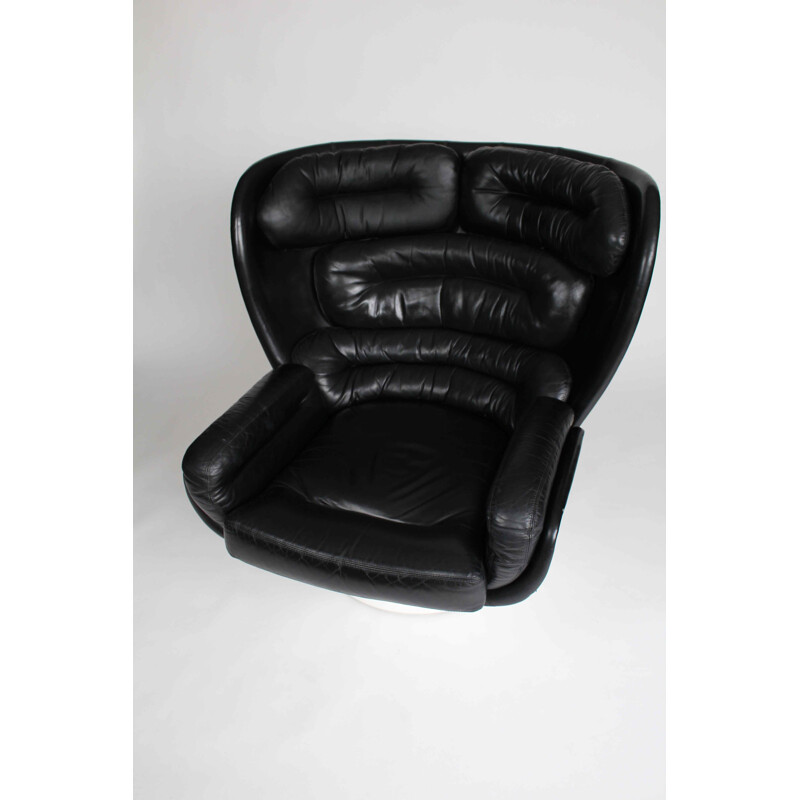 Vintage Elda fauteuil van Joe Colombo