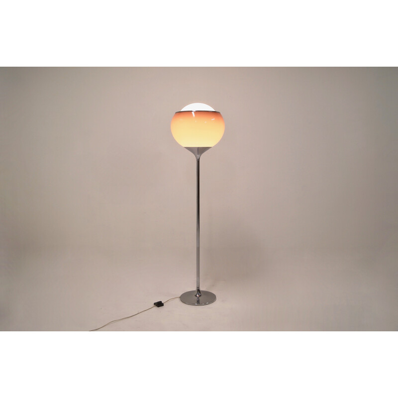 Italian "Bud" floor lamp in metal and plastic, Harvey GUZZINI - 1960s