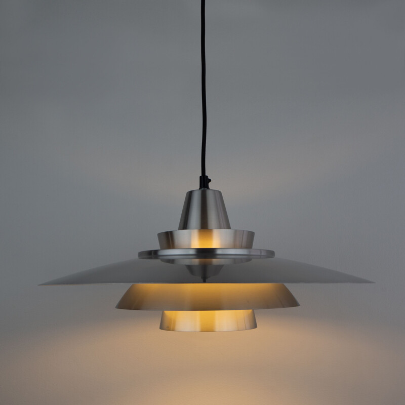 Vintage pendant lamp Superlight by David Mogensen, Denmark 1970s