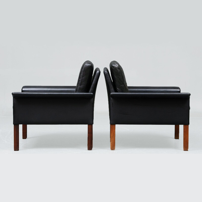 Pair of vintage armchairs by Hans Olsen for C.S. Furniture, Denmark 1960s