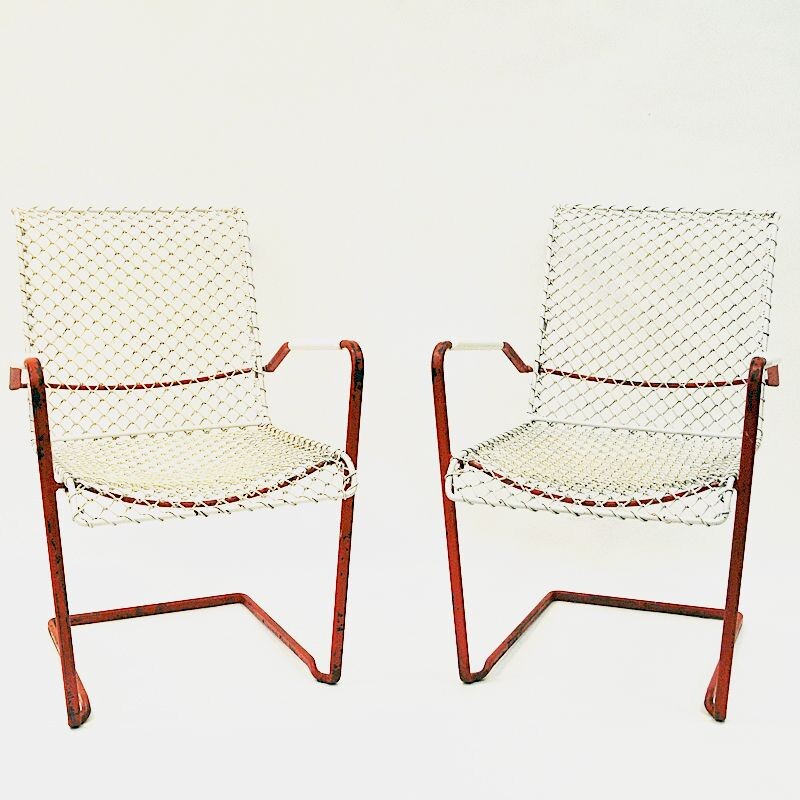 Vintage garden furniture set by Grythyttan, Sweden 1950s