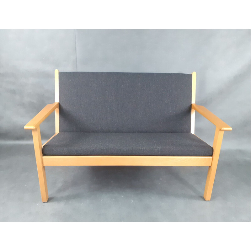 Vintage living room set by Wegner for Getama, Denmark 1960s