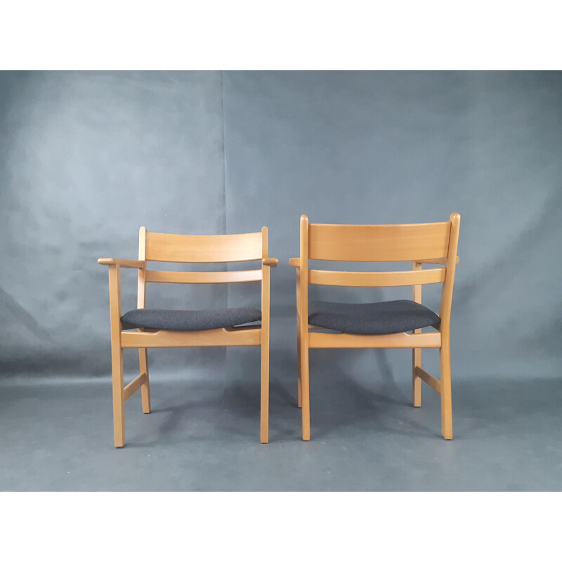 Vintage living room set by Wegner for Getama, Denmark 1960s