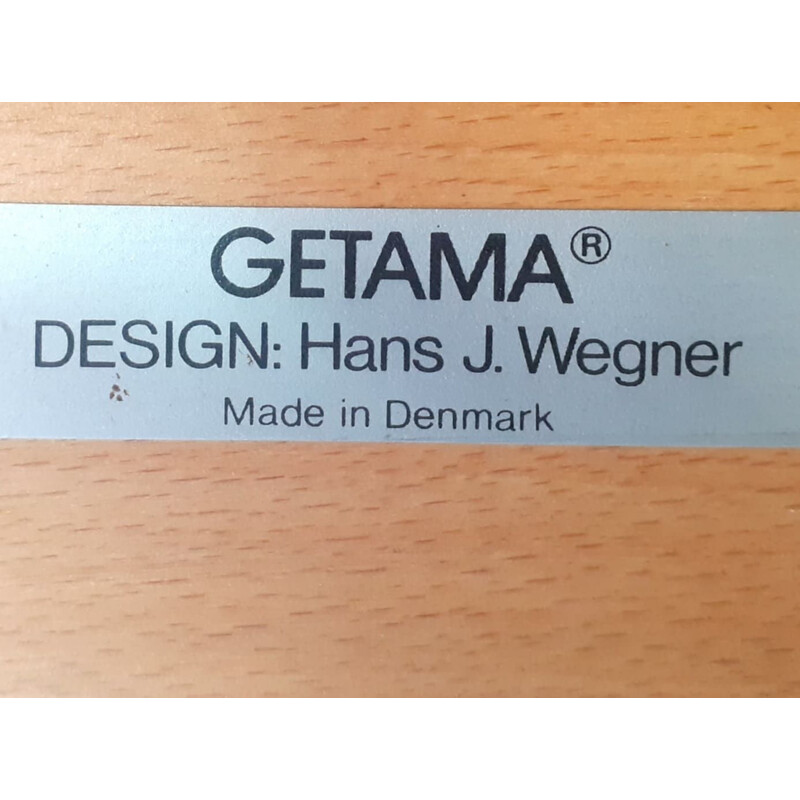 Vintage woonkamer set van Wegner voor Getama, Denemarken 1960