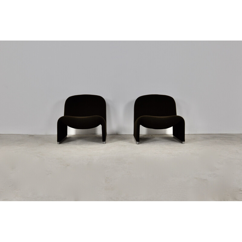 Pair of vintage Alky armchairs by Giancarlo Piretti for Anonima Castelli, 1970s