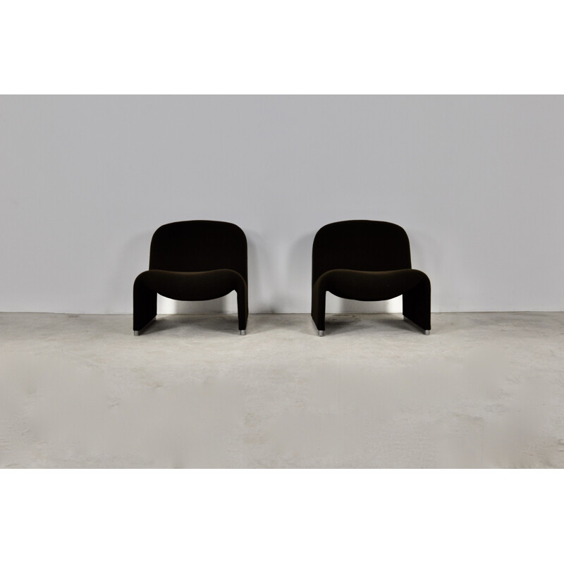 Paire de fauteuils vintage Alky de Giancarlo Piretti pour Anonima Castelli, 1970