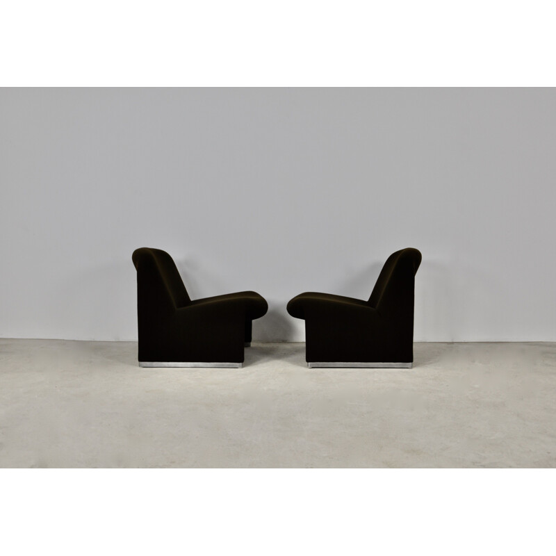 Paire de fauteuils vintage Alky de Giancarlo Piretti pour Anonima Castelli, 1970