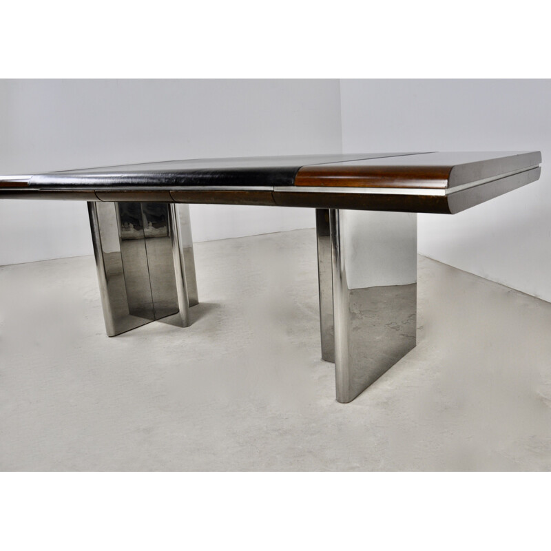 Vintage Italian desk by Hans von Klier for Skipper, 1970s