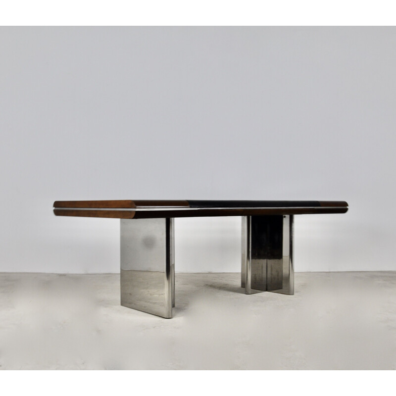 Vintage Italian desk by Hans von Klier for Skipper, 1970s