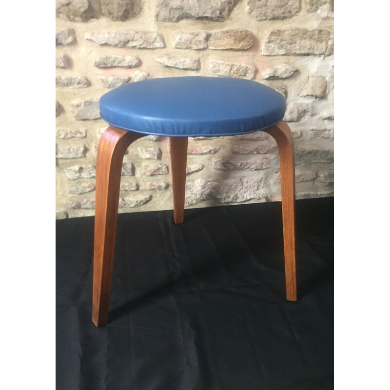 Vintage tripod stool by STEINER, 1950s