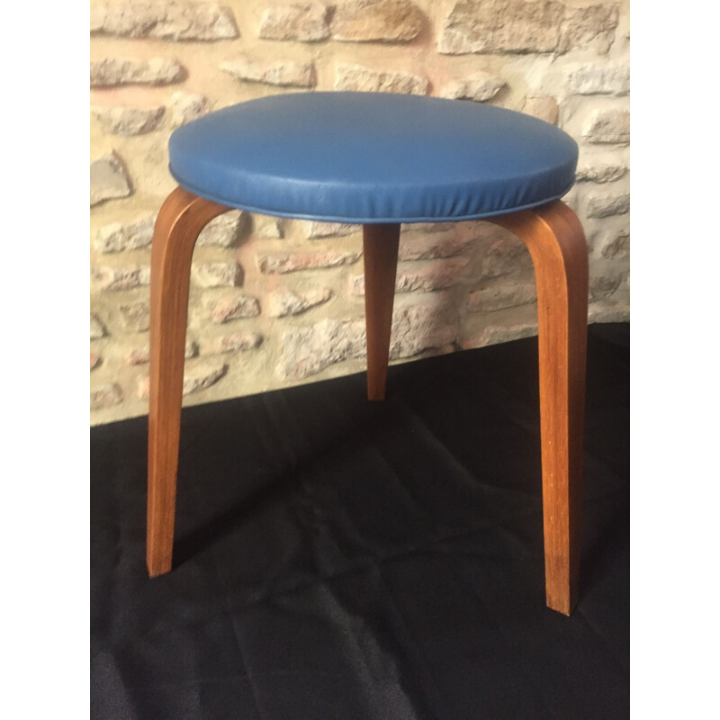 Vintage tripod stool by STEINER, 1950s