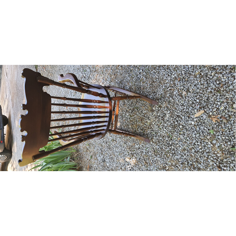 Vintage wooden rocking chair