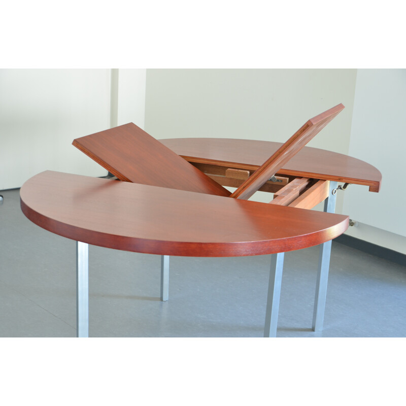 Minvielle desk in mahogany, Pierre GUARICHE - 1960s
