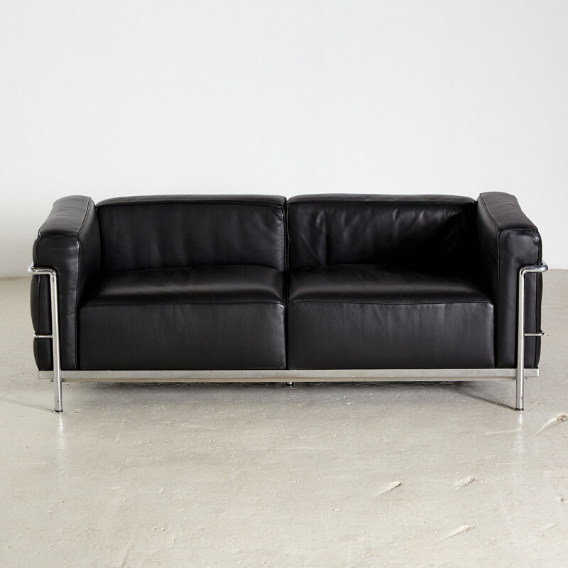 Vintage LC3 sofa by Le Corbusier for Cassina, Italy