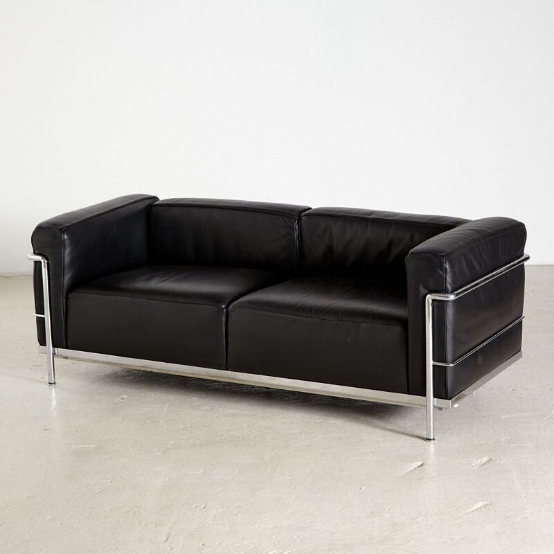 Vintage LC3 sofa by Le Corbusier for Cassina, Italy
