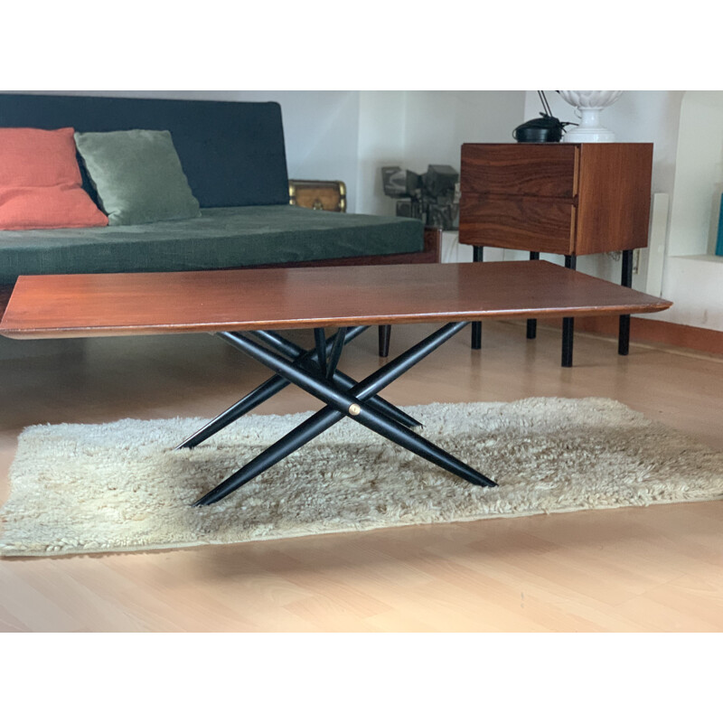 Scandinavian vintage teak coffee table from Tapiovaara, Finland