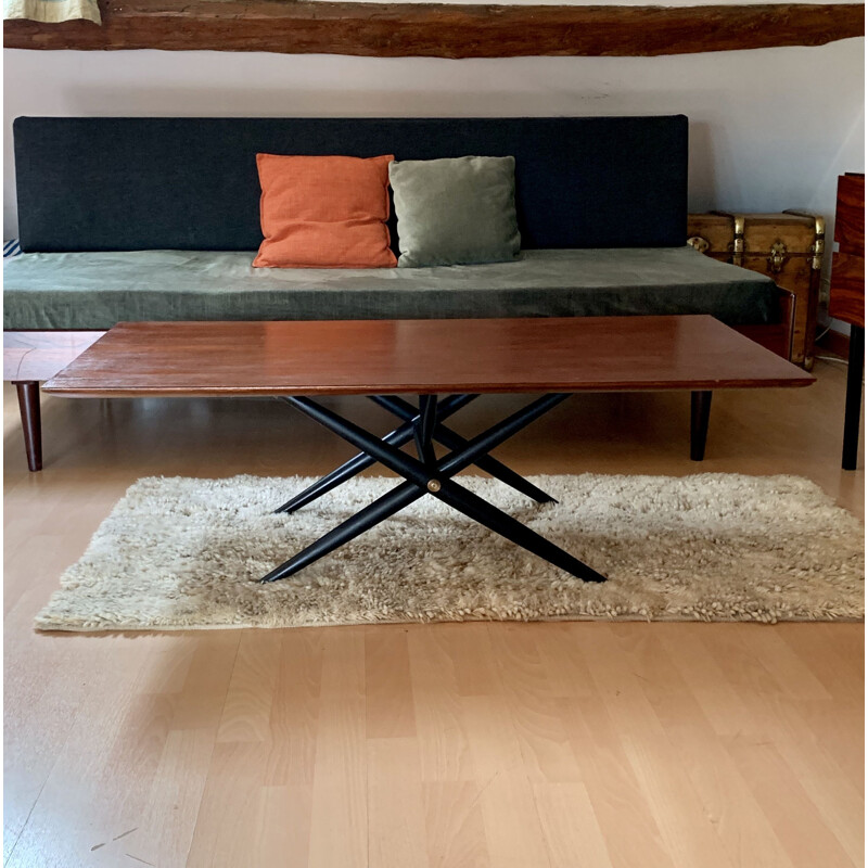 Scandinavian vintage teak coffee table from Tapiovaara, Finland