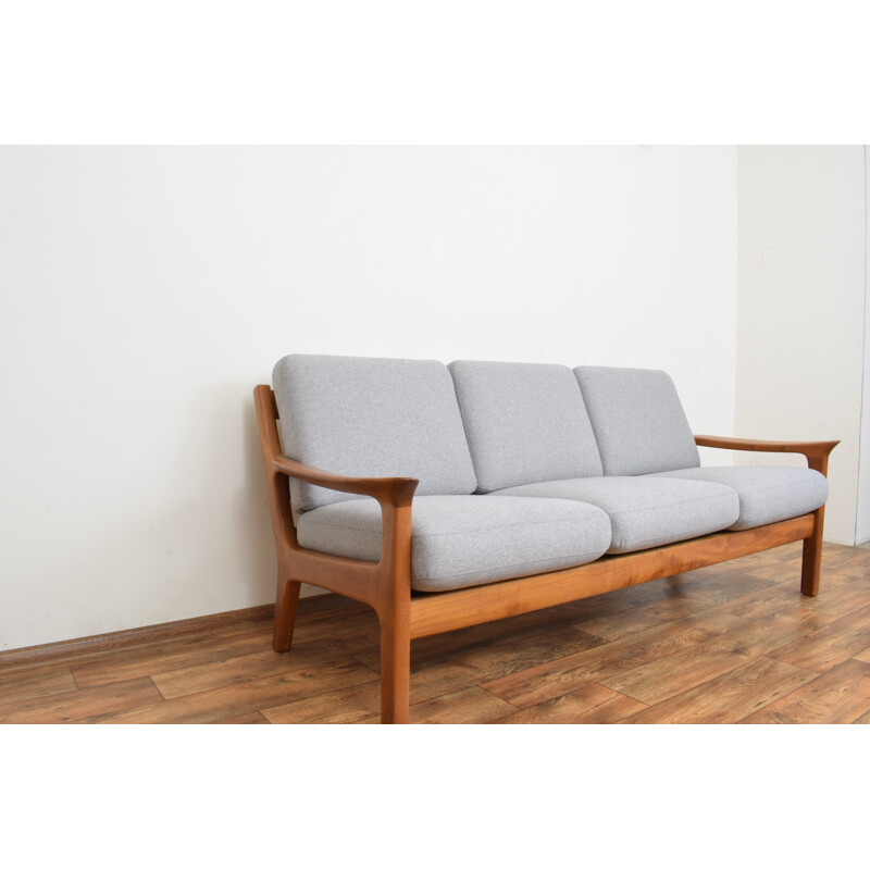 Mid-century teak sofa by Juul Kristensen, Denmark 1960s