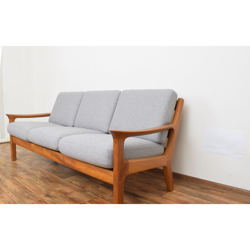 Mid-century teak sofa by Juul Kristensen, Denmark 1960s