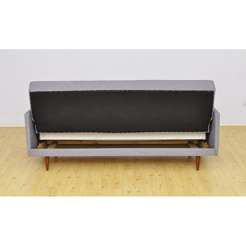 Mid century folding 3 seat sofa, 1960s