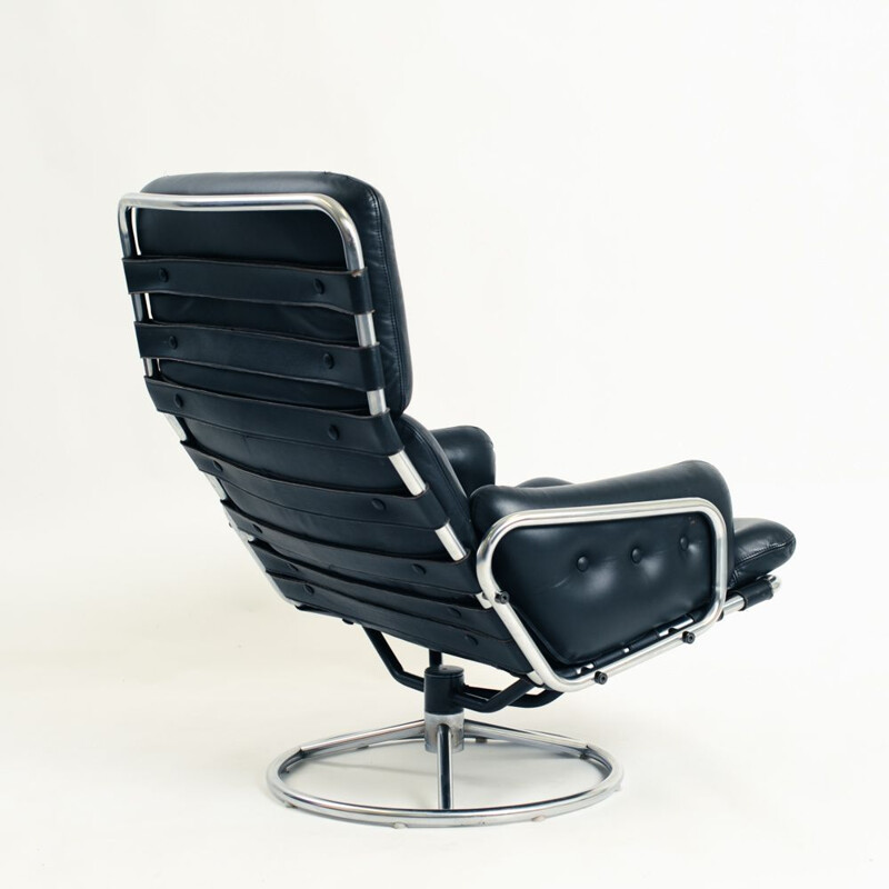 Vintage Tanabe swivel lounge chair by Martin Visser for 't Spectrum, 1960
