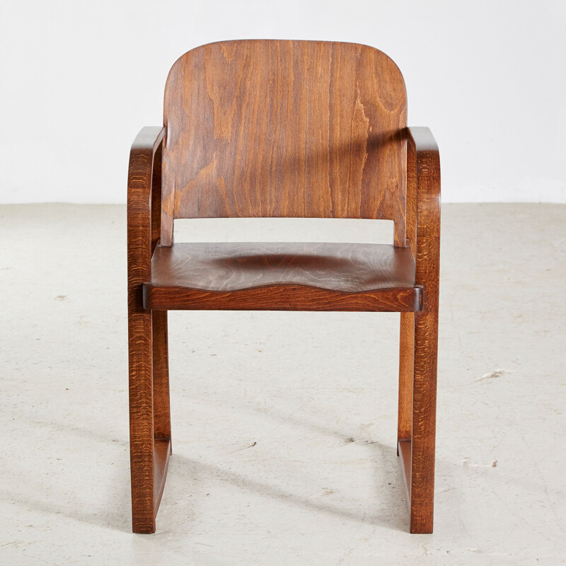 Tatra A 745 F vintage armchair, 1930s