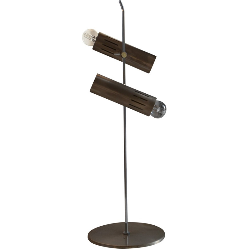 "A4" Disderot lamp in aluminum, Alain RICHARD - 1958