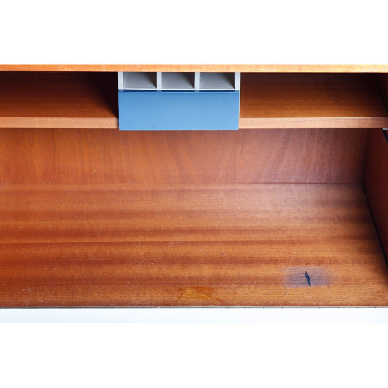 Dutch Pastoe "CU07" secretary in teak, Cees BRAAKMAN - 1950s