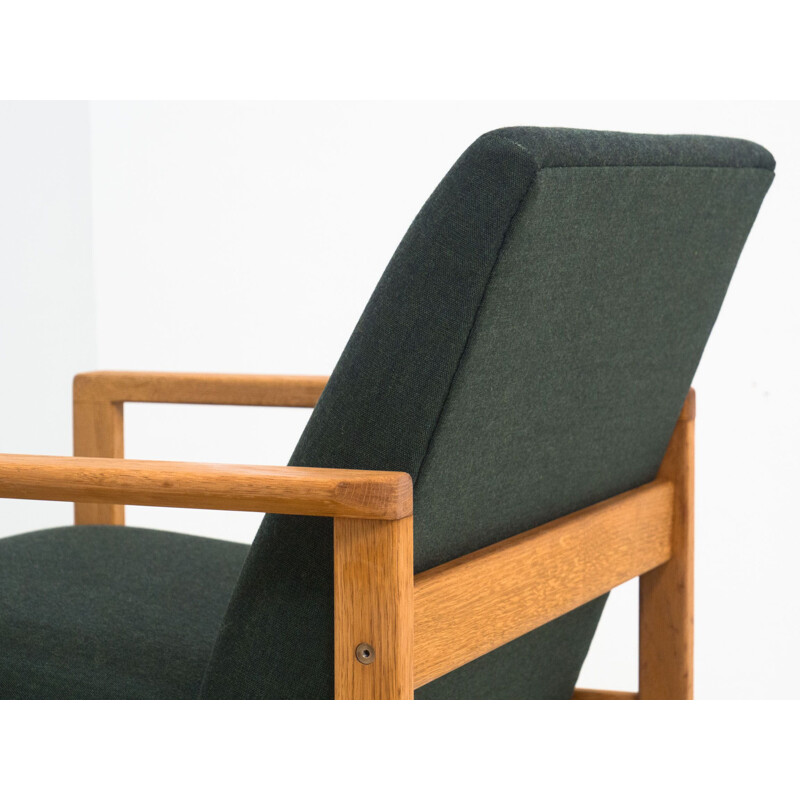FU 05 vintage oak lounge chair by Yngve Ekström for Pastoe