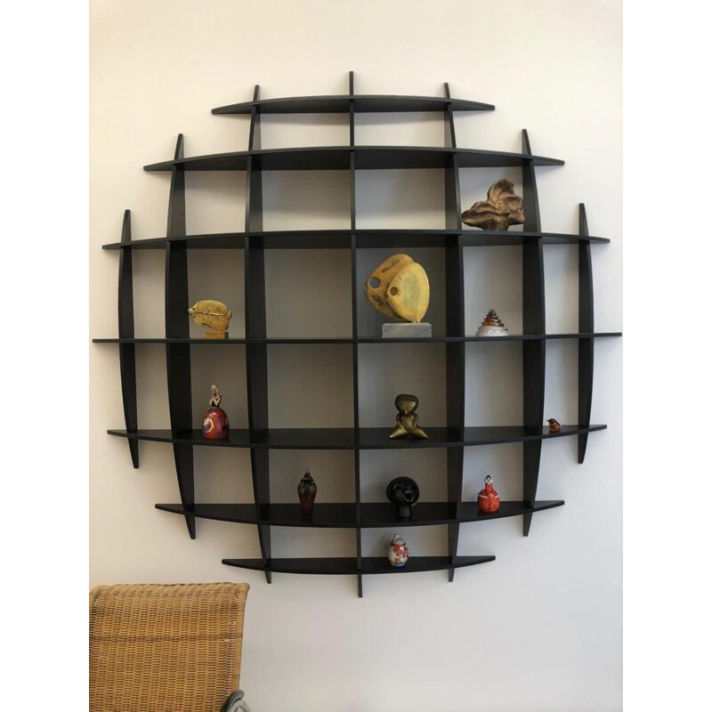 Vintage wall shelf "Tyco" by Manfredo Massironi for Nikol International, Italy 1970