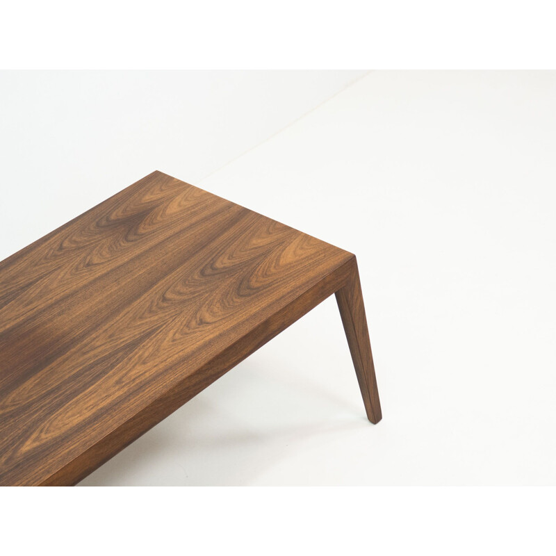 Vintage rosewood coffee table by Severin Hansen for Haslev Møbelsnedkeri, Denmark